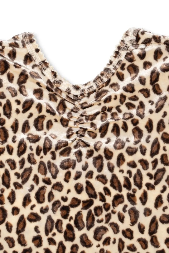 Konges Sløjd sukienka dziecięca CARLITO DRESS GRS beżowy KS104243.PreSpring