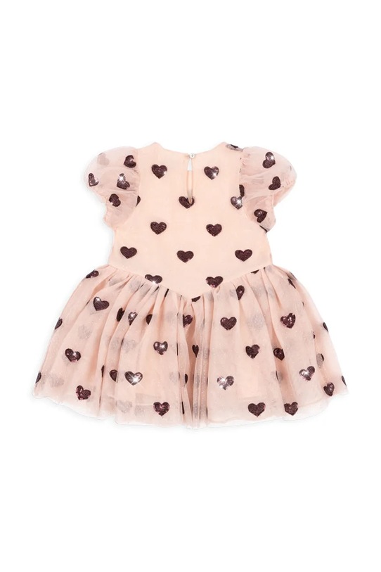 Konges Sløjd sukienka dziecięca HEARTLILY DRESS GRS KS104313.PreSpring beżowy SS26