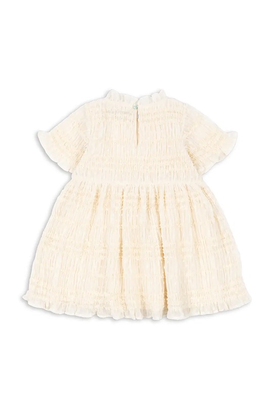 Konges Sløjd sukienka dziecięca JOELLA DRESS KS104316.PreSpring beżowy SS26