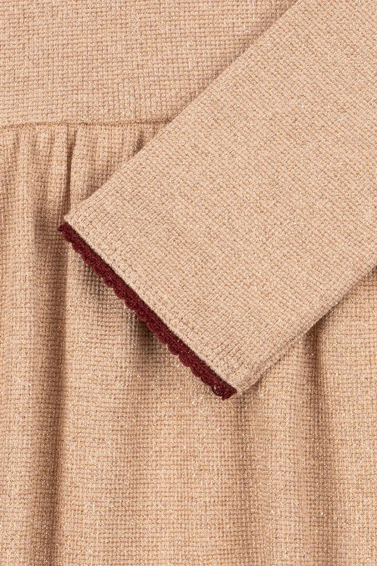Konges Sløjd sukienka dziecięca ROLI DRESS KS104415.PreSpring beżowy
