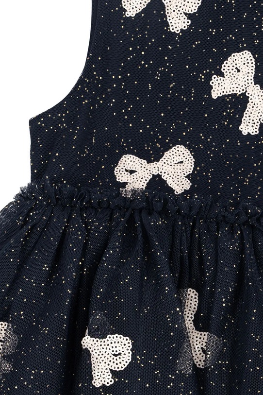 Konges Sløjd sukienka dziecięca YVONNE DRESS KS104470.PreSpring granatowy