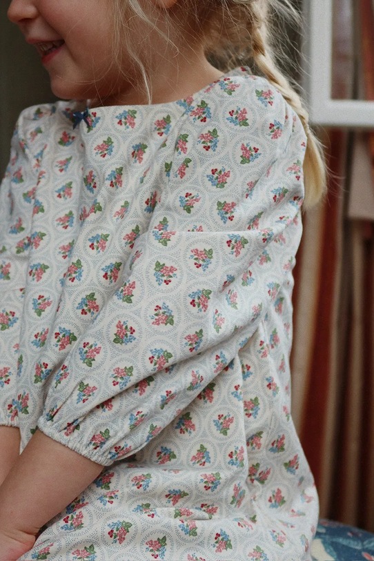 Dievčenské bavlnené šaty Konges Sløjd DREY DRESS GOTS KS104290.PreSpring