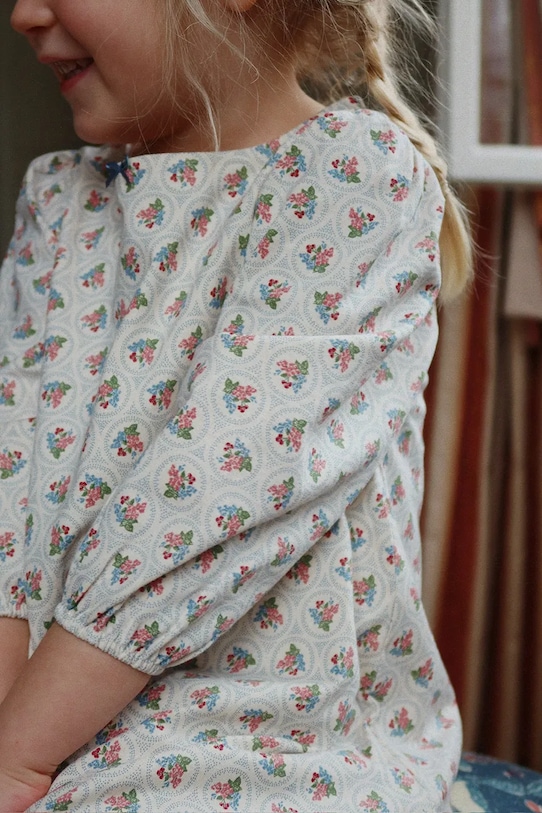 Dievčenské bavlnené šaty Konges Sløjd DREY DRESS GOTS KS104290.PreSpring