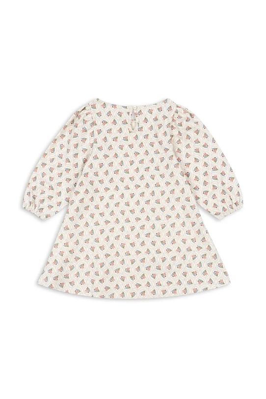 Dievča Dievčenské bavlnené šaty Konges Sløjd DREY DRESS GOTS KS104290.PreSpring béžová