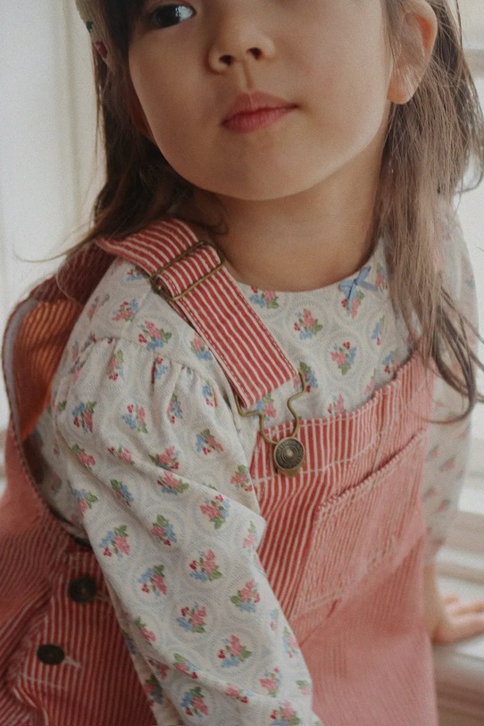 Konges Sløjd sukienka bawełniana dziecięca LUC SPENCER DRESS GOTS KS104353.PreSpring