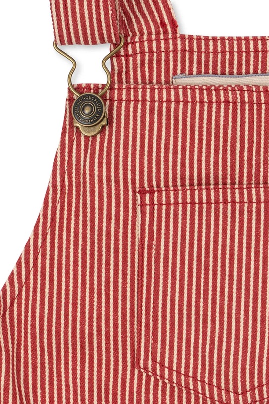 Konges Sløjd sukienka bawełniana dziecięca LUC SPENCER DRESS GOTS różowy KS104353.PreSpring