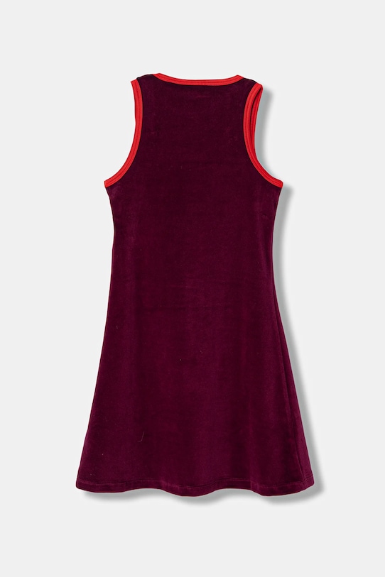 Παιδικό φόρεμα Calvin Klein Jeans IG0IG03080.128.176.PPY2 μπορντό SS26