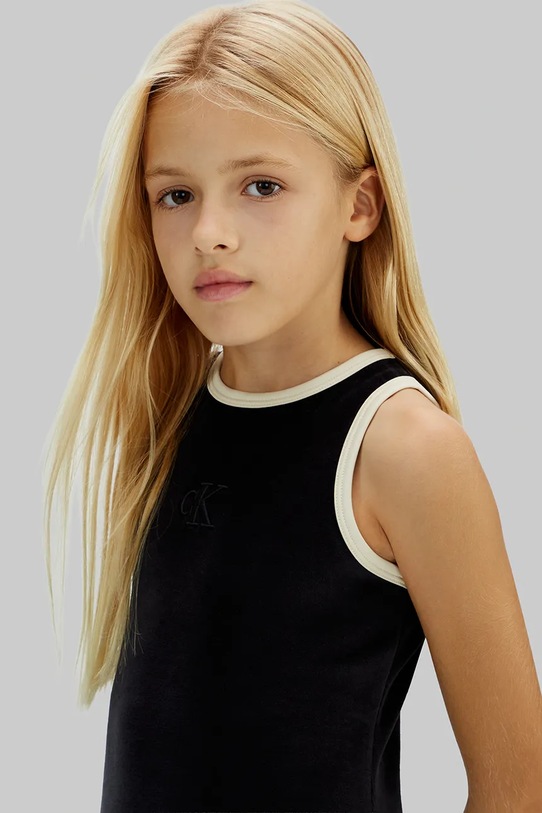 Dziewczynka Calvin Klein Jeans sukienka dziecięca IG0IG03080.128.176.PPY2 czarny