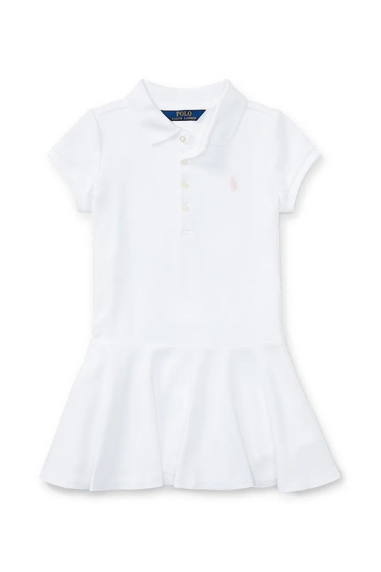 Polo Ralph Lauren sukienka dziecięca 312624740003 biały SS26