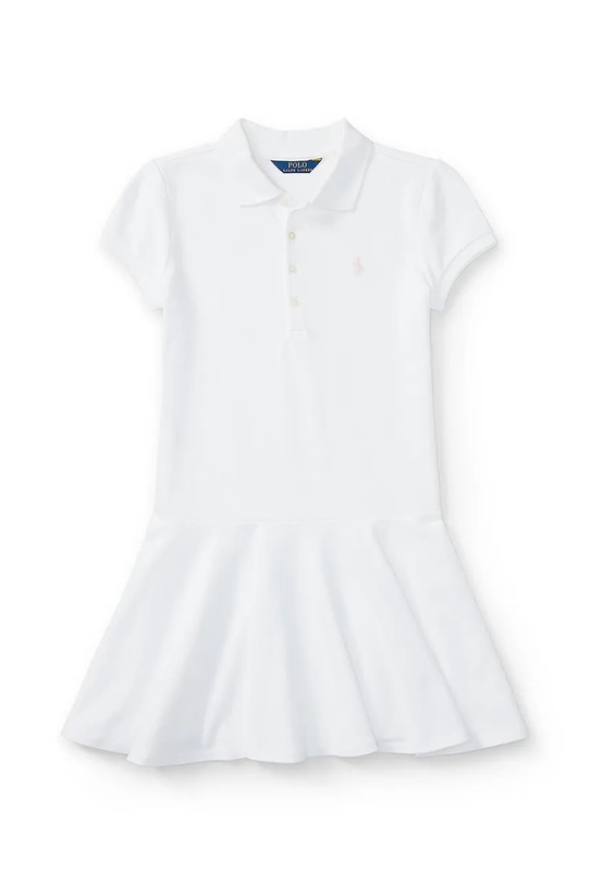 Polo Ralph Lauren sukienka dziecięca 313624740003 biały SS26