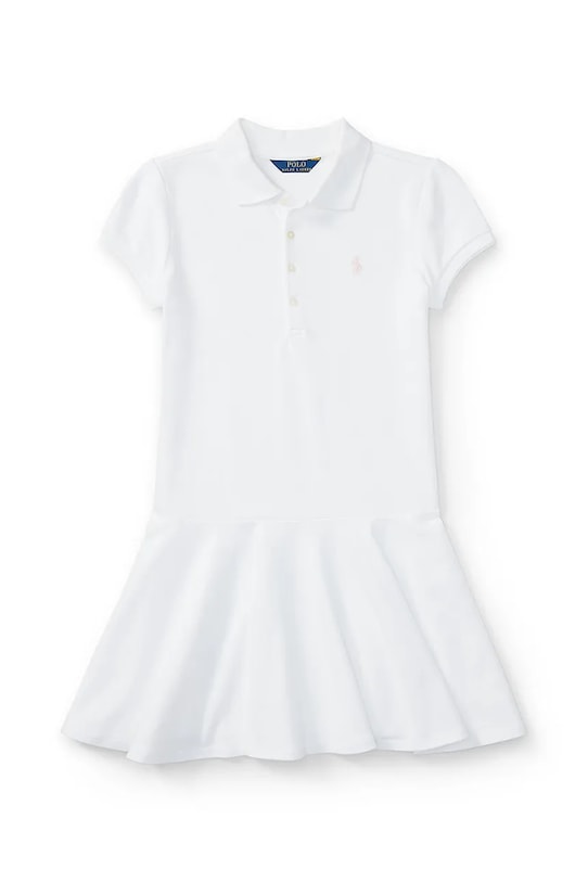 Polo Ralph Lauren sukienka dziecięca 313624740003 biały SS26
