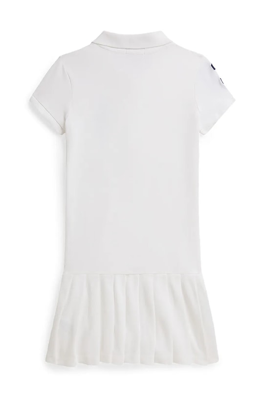 Dievčenské šaty Polo Ralph Lauren 313A95975002 biela SS26
