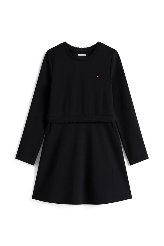 Tommy Hilfiger sukienka dziecięca KG0KG08934.104.122.PPY2 czarny SS26
