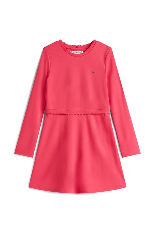 Tommy Hilfiger sukienka dziecięca KG0KG08934.128.176.PPY2 różowy SS26