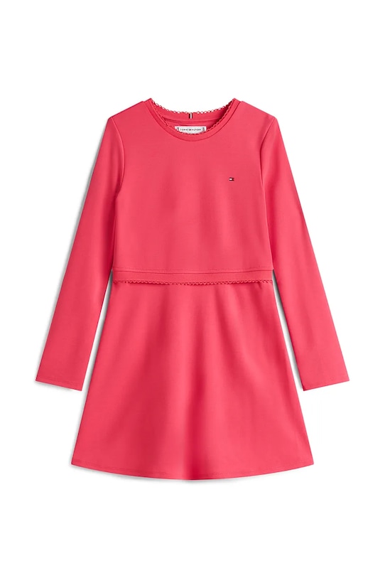 Tommy Hilfiger sukienka dziecięca KG0KG08934.128.176.PPY2 różowy SS26