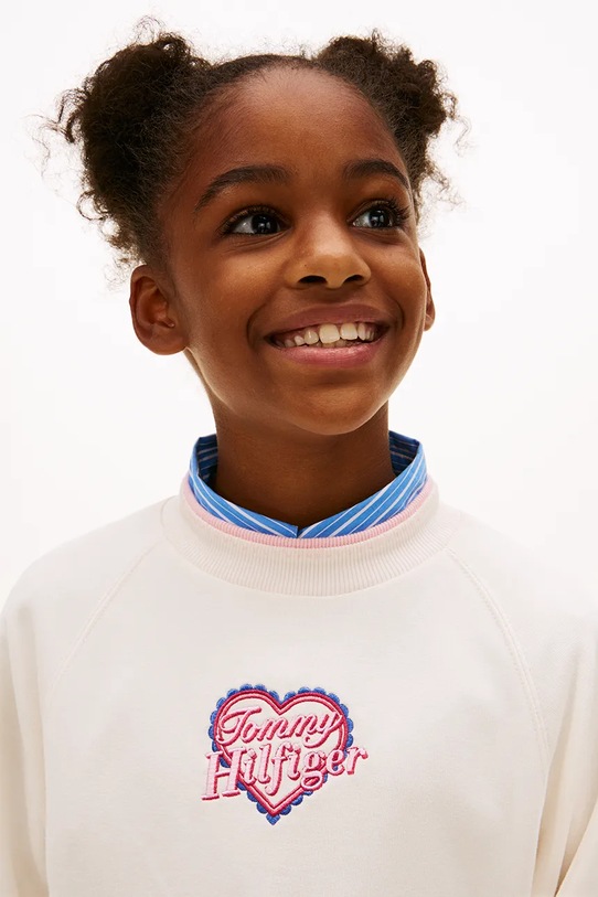 Tommy Hilfiger sukienka dziecięca biały KG0KG09283.116.122.PPY2