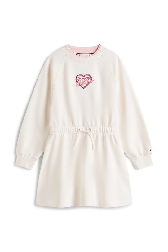 Tommy Hilfiger sukienka dziecięca KG0KG09283.128.176.PPY2 biały SS26