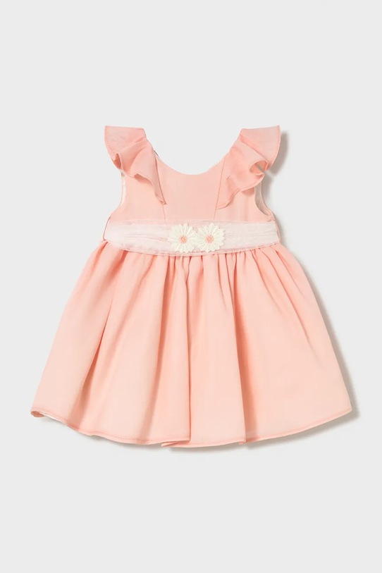 Mayoral sukienka dziecięca rozkloszowany różowy 1903.4A.Baby.PPY2