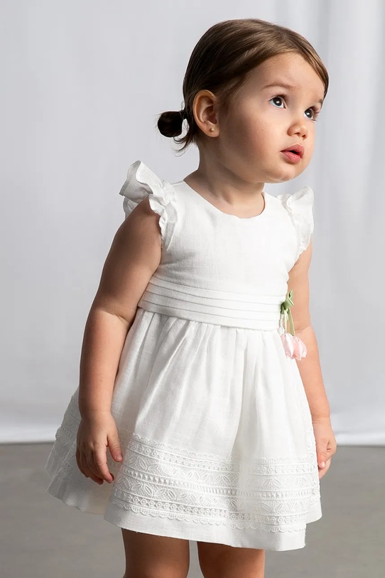 Mayoral vestito bambina mini bianco 1907.4A.Baby.PPY2