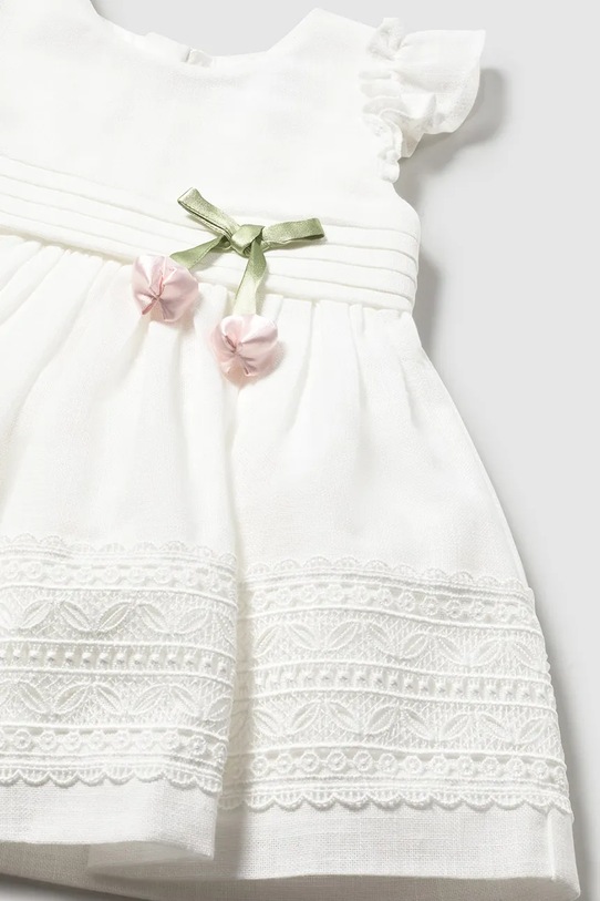 Mayoral vestito bambina bianco 1907.4A.Baby.PPY2