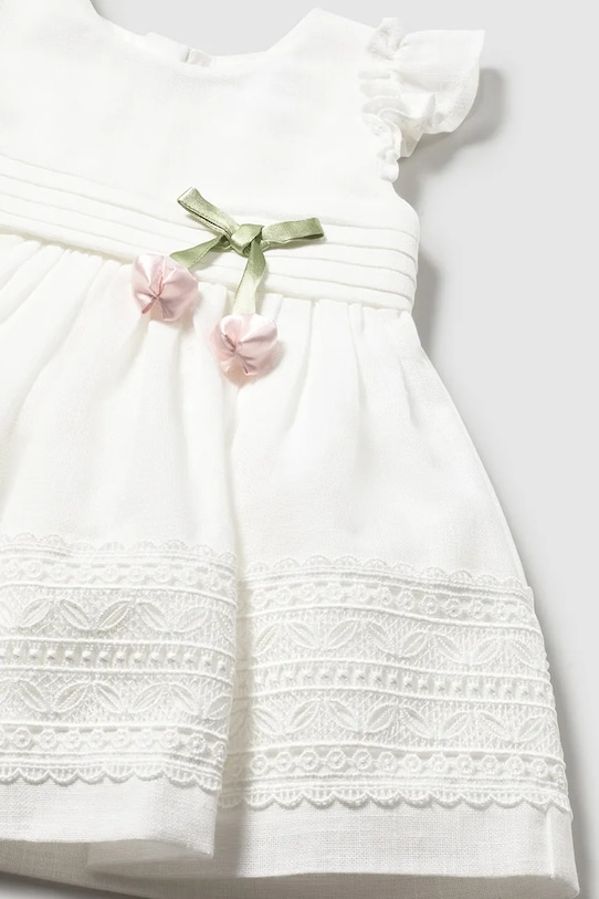 Mayoral vestito bambina bianco 1907.4A.Baby.PPY2