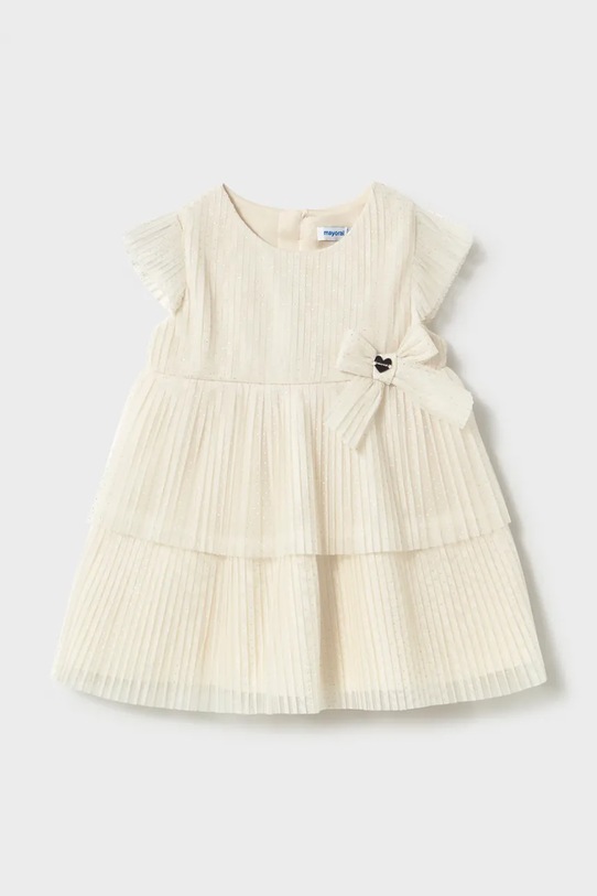 Mayoral sukienka dziecięca rozkloszowany biały 1908.4B.Baby.PPY2
