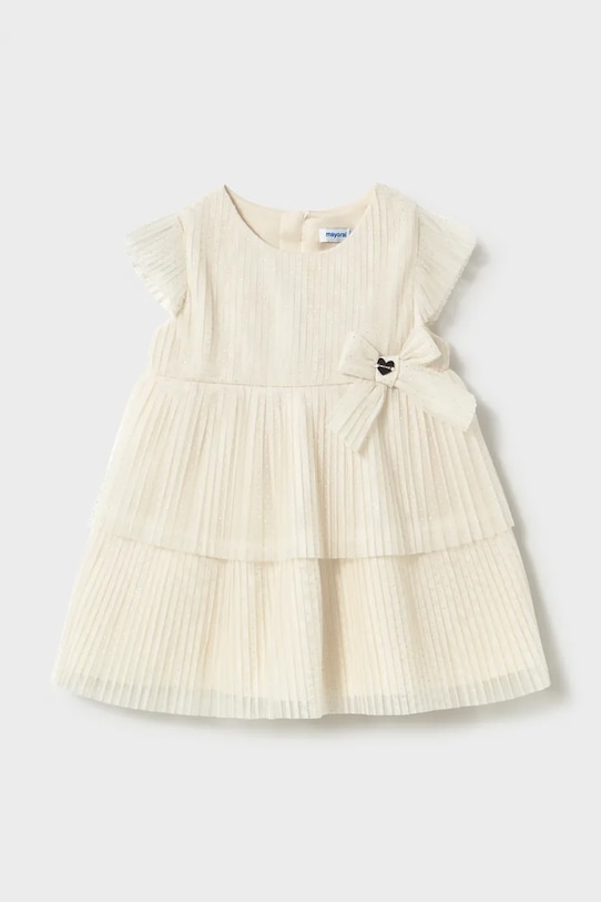 Mayoral sukienka dziecięca rozkloszowany biały 1908.4B.Baby.PPY2