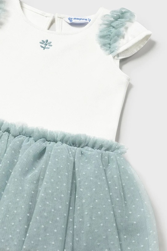 Dziewczynka Mayoral sukienka niemowlęca 1911.4C.Baby.PPY2 turkusowy