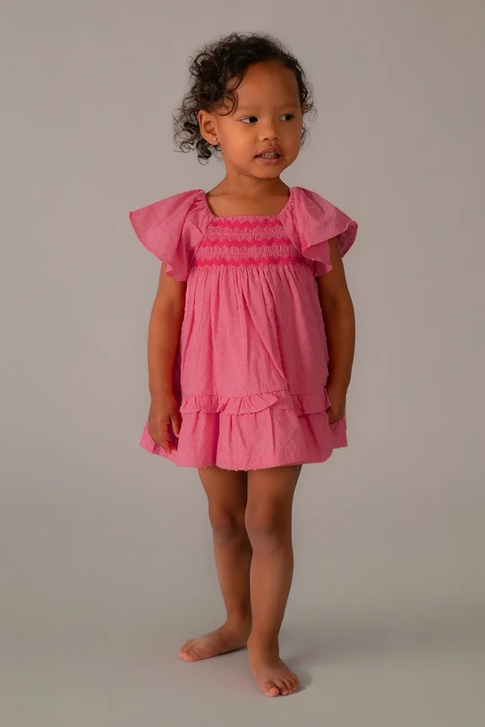 Mayoral sukienka bawełniana dziecięca 1912.4D.Baby.PPY2