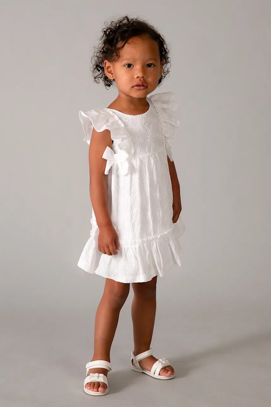 Mayoral vestito di cotone bambina 1915.4D.Baby.PPY2