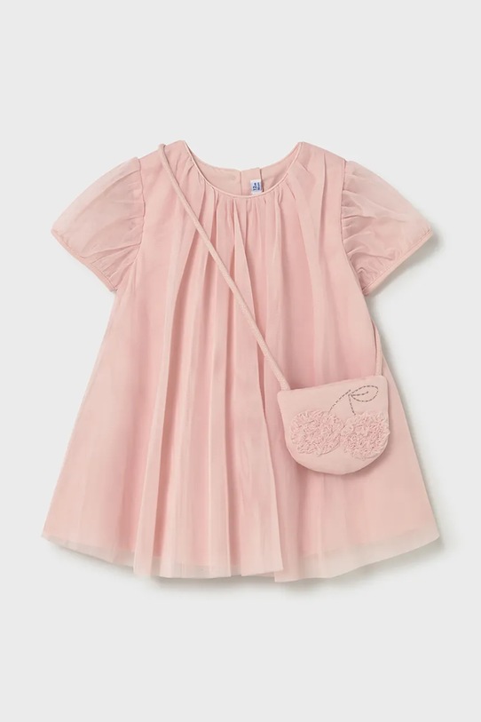 Mayoral sukienka dziecięca 1917.4E.Baby.PPY2 różowy SS26