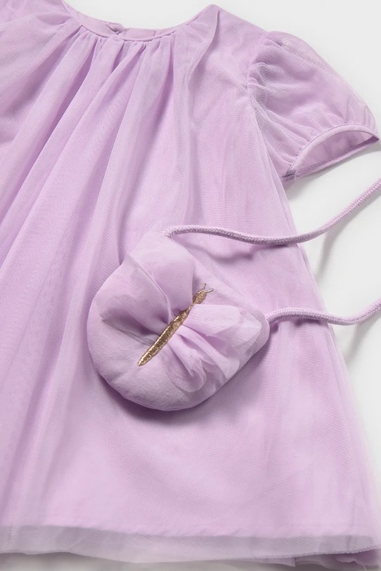 Dziewczynka Mayoral sukienka dziecięca 1917.4E.Baby.PPY2 fioletowy