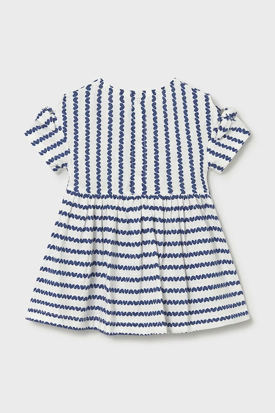 Βρεφικό βαμβακερό φόρεμα Mayoral 1919.4F.Baby.PPY2 μπλε SS26