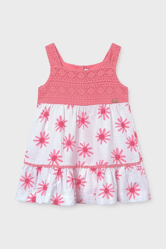 Mayoral sukienka dziecięca rozkloszowany różowy 1926.4K.Baby.PPY2