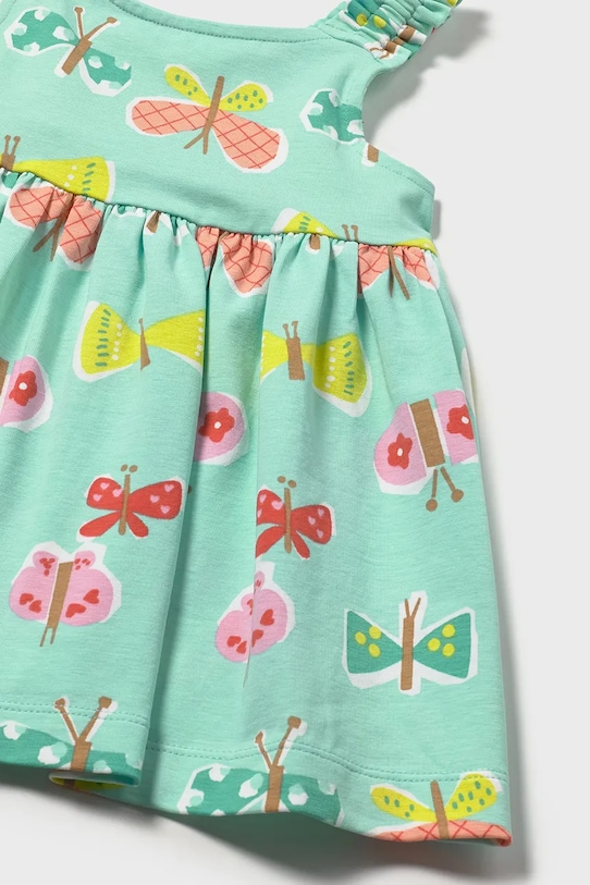 Dziewczynka Mayoral sukienka dziecięca 1927.4M.Baby.PPY2 turkusowy