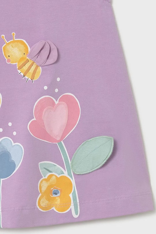 Dziewczynka Mayoral sukienka dziecięca 1930.4P.Baby.PPY2 fioletowy