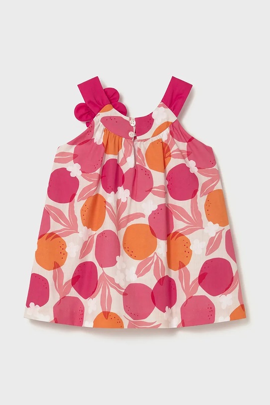 Dievča Dievčenské bavlnené šaty Mayoral 1991.4D.Baby.PPY2 ružová