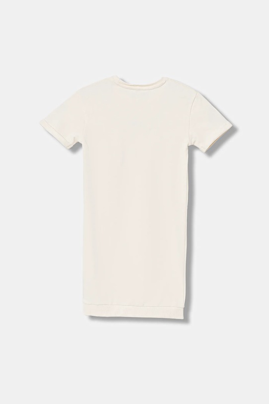 Guess sukienka bawełniana dziecięca J6RK00.KA6R4.PPY2 beżowy SS26