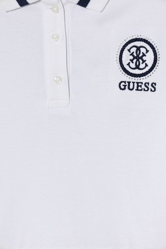 Dziewczynka Guess sukienka dziecięca J6RK10.K7064.PPY2 biały