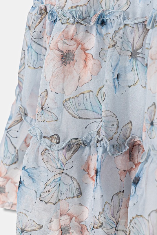 Dziewczynka Guess sukienka bawełniana dziecięca J6RK18.D4EU0.PPY2 niebieski