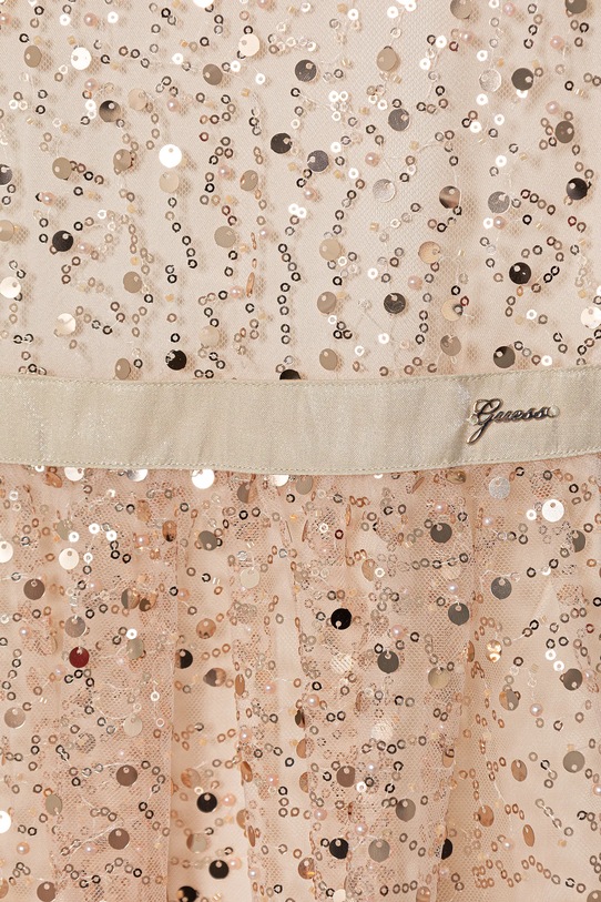 Dziewczynka Guess sukienka dziecięca J6RK25.KCLM0.PPY2 beżowy