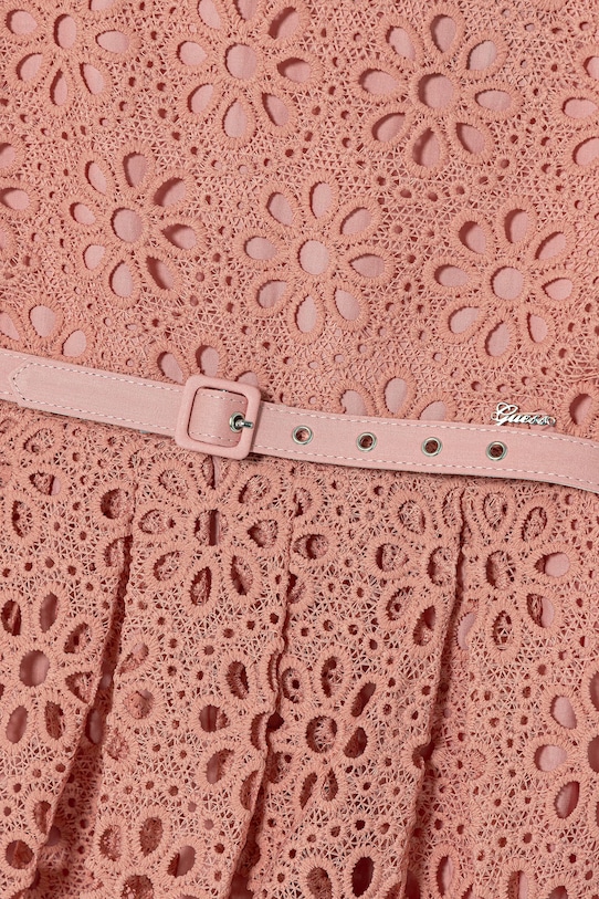 Dziewczynka Guess sukienka dziecięca J6RK29.WGWR0.PPY2 różowy