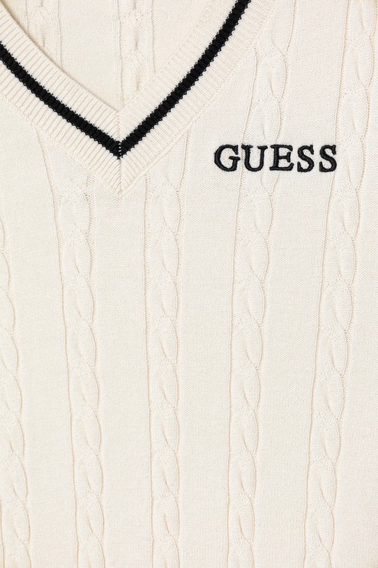 Dziewczynka Guess sukienka dziecięca J6RK30.Z4652.PPY2 beżowy