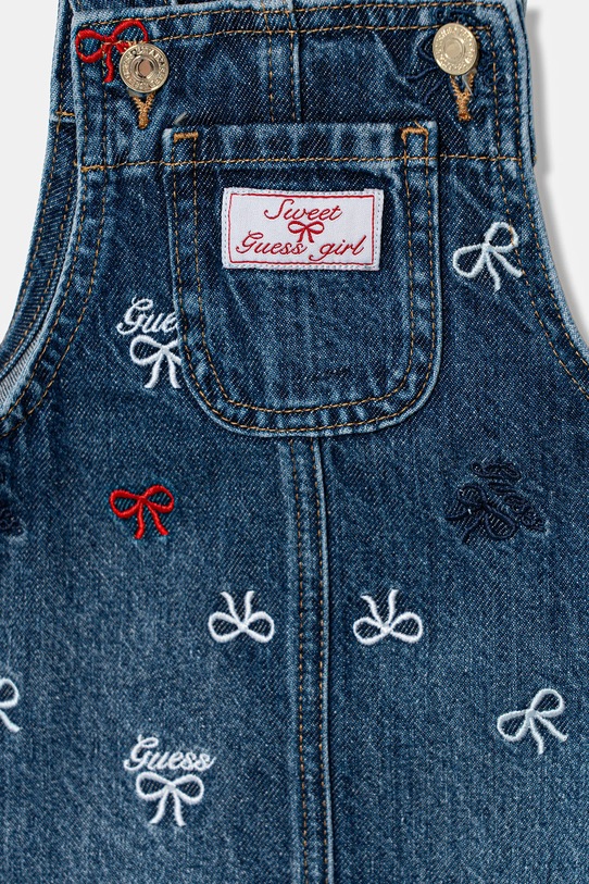 Dziewczynka Guess sukienka jeansowa dziecięca K6RK15.D45E0.PPY2 niebieski