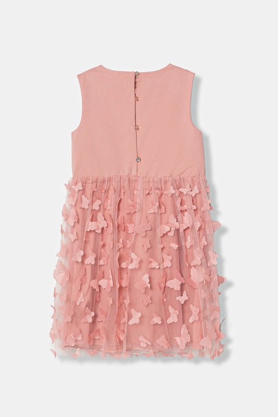 Guess sukienka dziecięca K6RK21.KAUH0.PPY2 różowy SS26