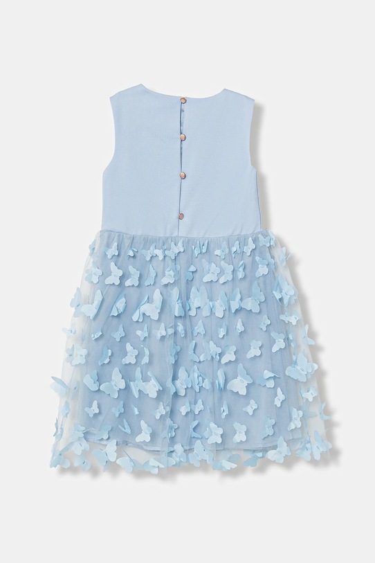 Guess sukienka dziecięca K6RK21.KAUH0.PPY2 niebieski SS26