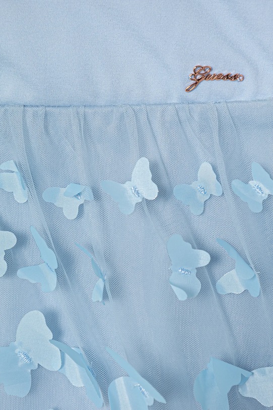 Dziewczynka Guess sukienka dziecięca K6RK21.KAUH0.PPY2 niebieski