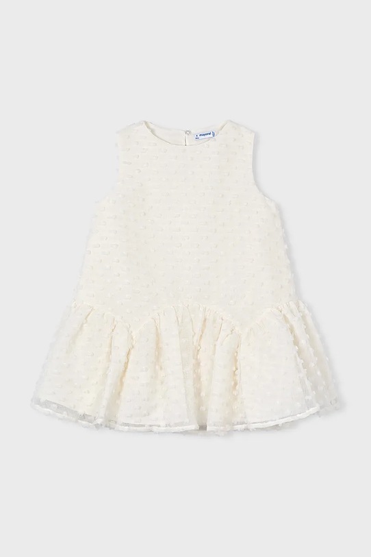 Mayoral sukienka dziecięca 3911.6A.Mini.PPY2 biały SS26