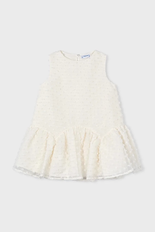 Mayoral sukienka dziecięca 3911.6A.Mini.PPY2 biały SS26