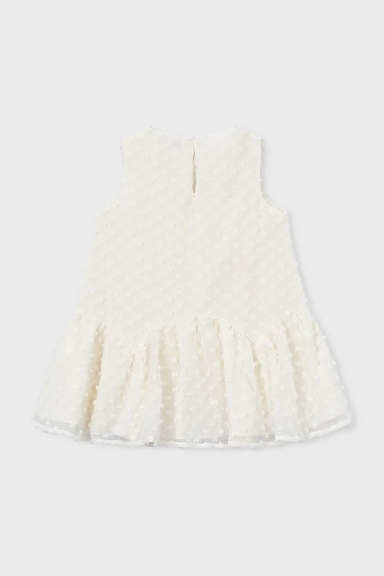 Dziewczynka Mayoral sukienka dziecięca 3911.6A.Mini.PPY2 biały
